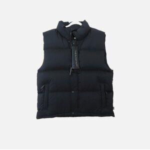 Aritzia Size Small Mens Super Puff Vest Black 700 Goose Down NEW $225